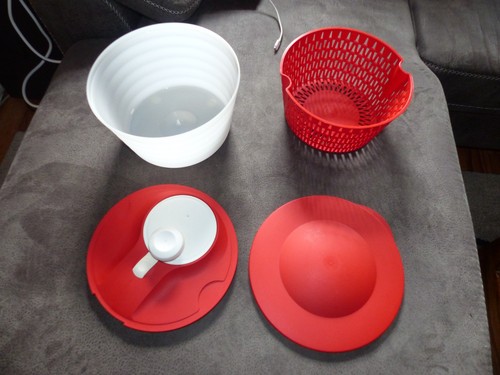 Tupperware salat karussell rot - tupperware,